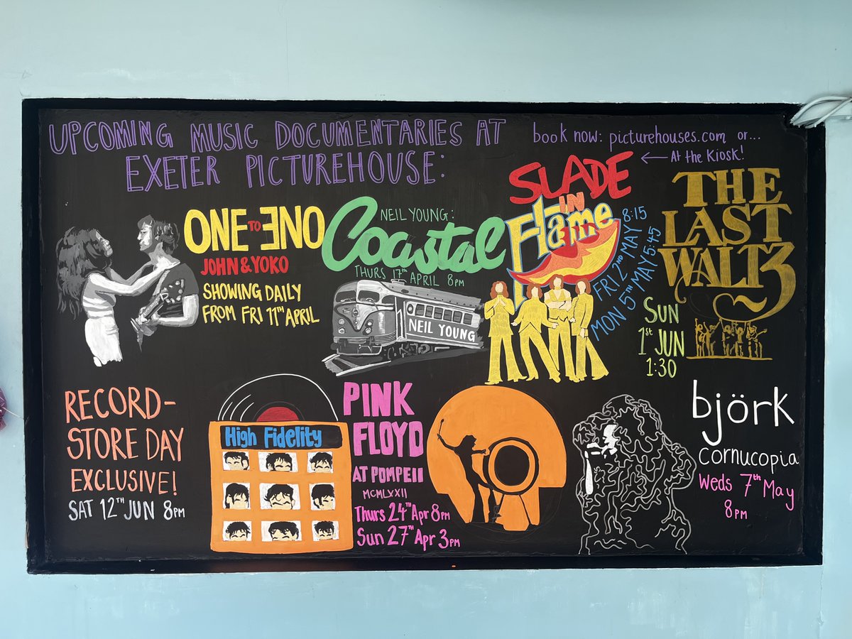 exepicturehouse's tweet image. Music fans listen up!! 🔊

We have a whole host of incredible music documentaries/films coming up including:

🎟️Book now, via the website, mobile app or at the box office!

👩‍🎨 Leah Whatmore

#musicdocumentaries #musicdoc
