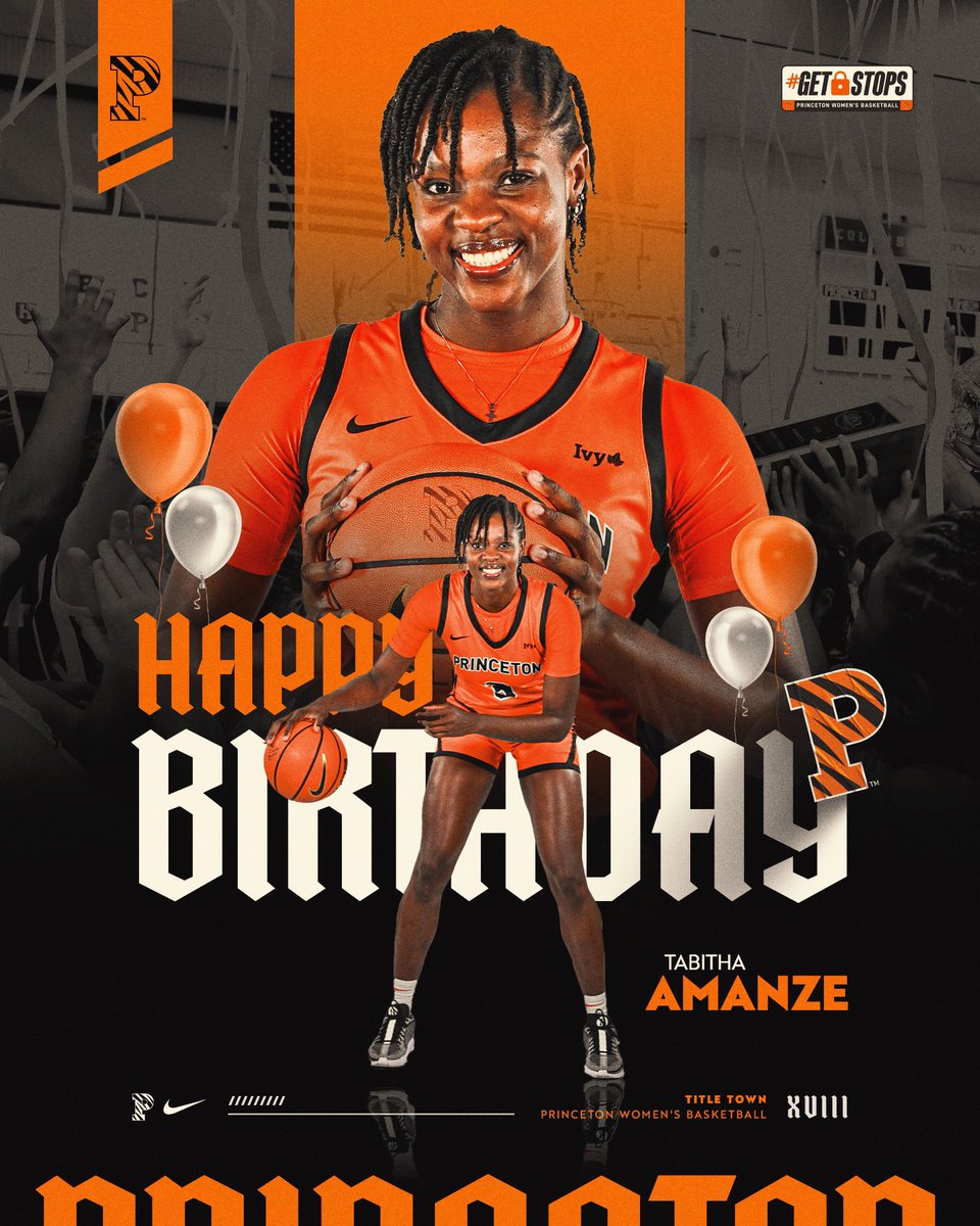 Princeton WBB (@princetonwbb) on Twitter photo join us in wishing junior <a href="/tabbie777/">Tabitha Amanze</a> a very happy birthday‼️🥳
have a day Tabs!
#GetStops🐯🏀 join us in wishing junior <a href="/tabbie777/">Tabitha Amanze</a> a very happy birthday‼️🥳
have a day Tabs!
#GetStops🐯🏀