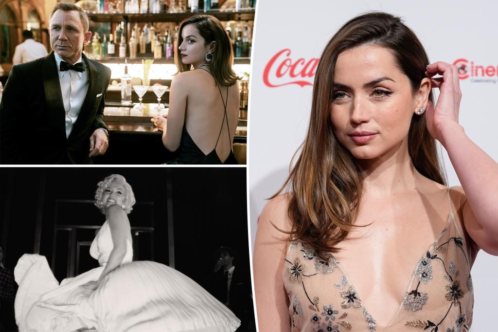 nypost's tweet photo. ‘Bond girl’ Ana de Armas rejects changing characters to satisfy diversity goals: ‘Let James be James’ https://t.co/FurFcsjvl4 https://t.co/IqYVoYSVeZ