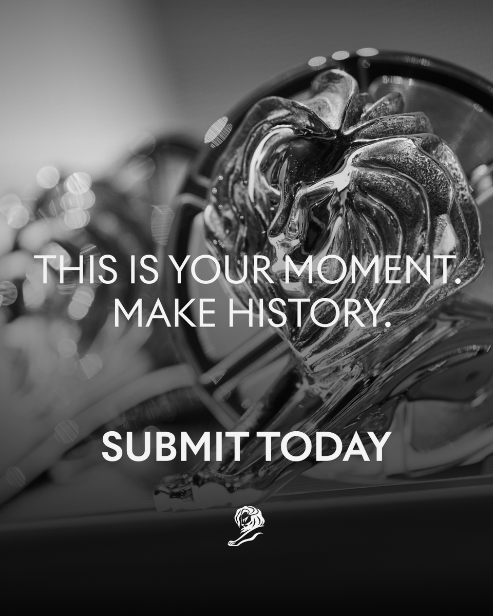 🔥Se acerca el cierre de inscripciones para Cannes Lions 2025.🌎🔥

👉🏻Últimos días para inscribir su trabajo creativo en <a href="/Cannes_Lions/">LIONS | The Home of Creativity</a>  🦁

#CannesLions2025 #Creatividad #Publicidad