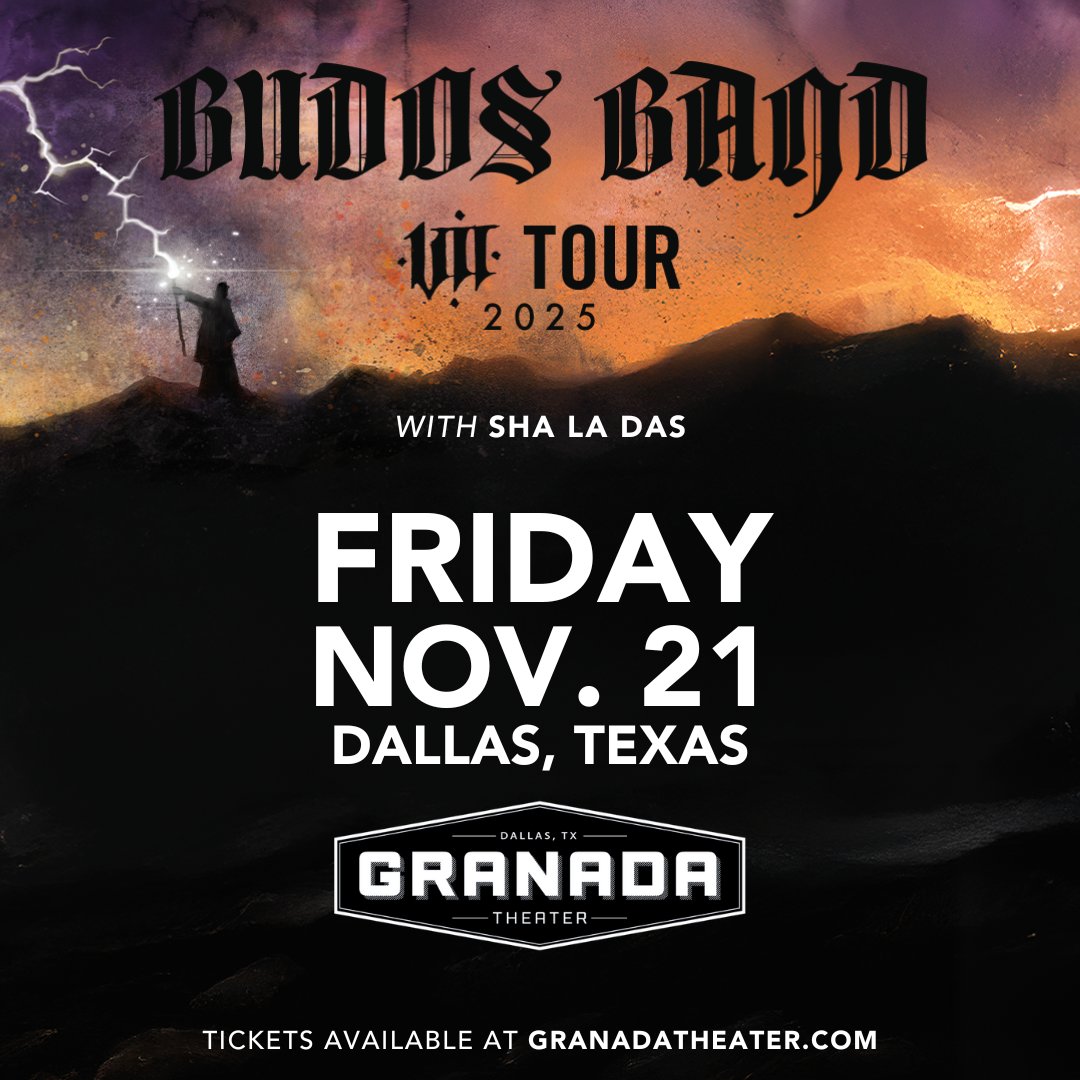 Granada Theater (@granadatheater) on Twitter photo 🎟️ON SALE
🟣 <a href="/MysterySkulls/">Mystery Skulls</a> - electronic, dance, disco-influenced
✖️ <a href="/symphonyx/">Symphony X</a>, prog metal w/ <a href="/SonataArctica/">Sonata Arctica</a>
⚡Front Line Assembly w/ Mentallo and the Fixer, Clock DVA, Lead into Gold
🎷 <a href="/BudosBand/">The Budos Band</a>, genre-bending band w/ strings, brass, percussion
🎟️GRANADATHEATER.COM 🎟️ON SALE
🟣 <a href="/MysterySkulls/">Mystery Skulls</a> - electronic, dance, disco-influenced
✖️ <a href="/symphonyx/">Symphony X</a>, prog metal w/ <a href="/SonataArctica/">Sonata Arctica</a>
⚡Front Line Assembly w/ Mentallo and the Fixer, Clock DVA, Lead into Gold
🎷 <a href="/BudosBand/">The Budos Band</a>, genre-bending band w/ strings, brass, percussion
🎟️GRANADATHEATER.COM