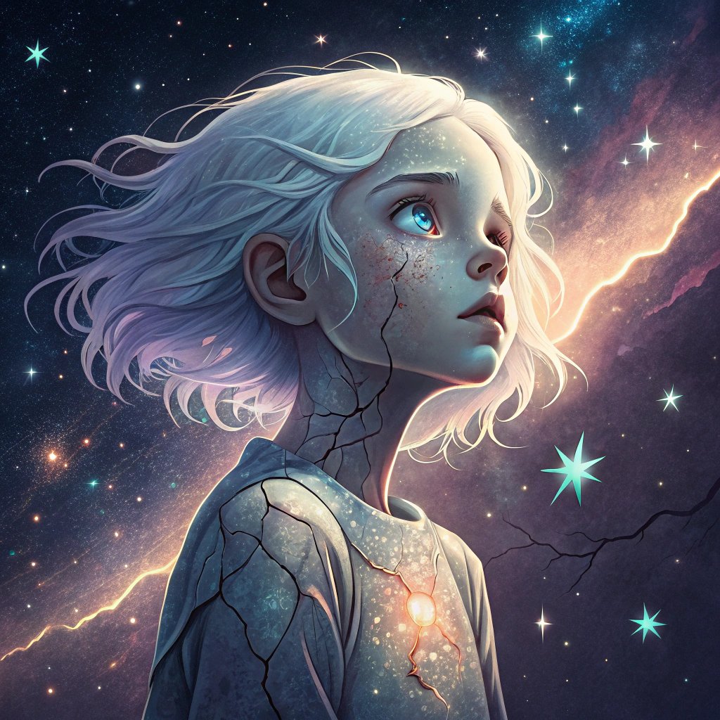 MehediMoll11568's tweet image. “Even broken stars still shine.”
#animeart #aesthetic #deepquote #animegirl #emotionalart