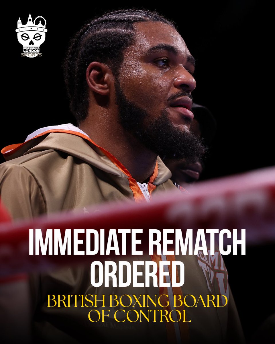DisturbingSport's tweet photo. Time to put things right.

The Stewards of the British Boxing Board have ordered an immediate rematch between TKV and David Adeleye. https://t.co/3PjOSqShhe