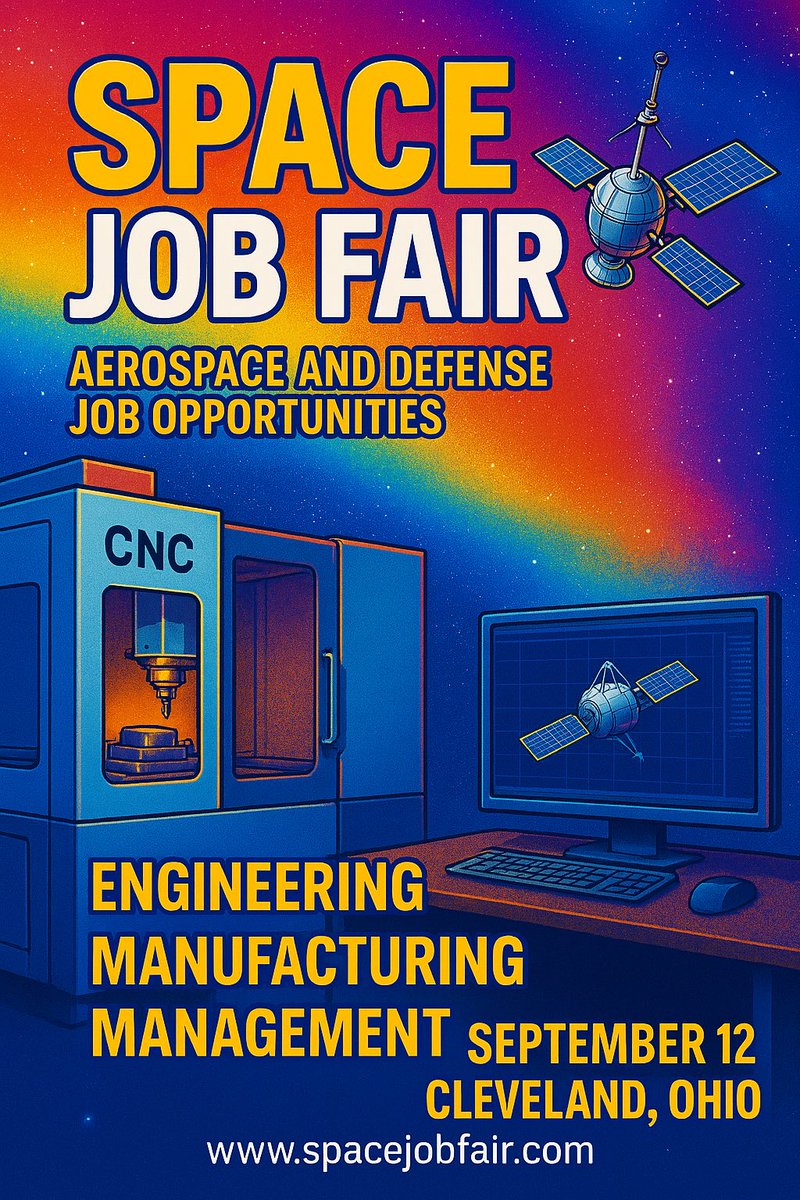 <a href="/Erdayastronaut/">Everyday Astronaut</a> <a href="/rookisaacman/">Jared Isaacman</a> <a href="/NASA/">NASA</a> And if anyone is looking for a job, come to Cleveland. 

September 12.