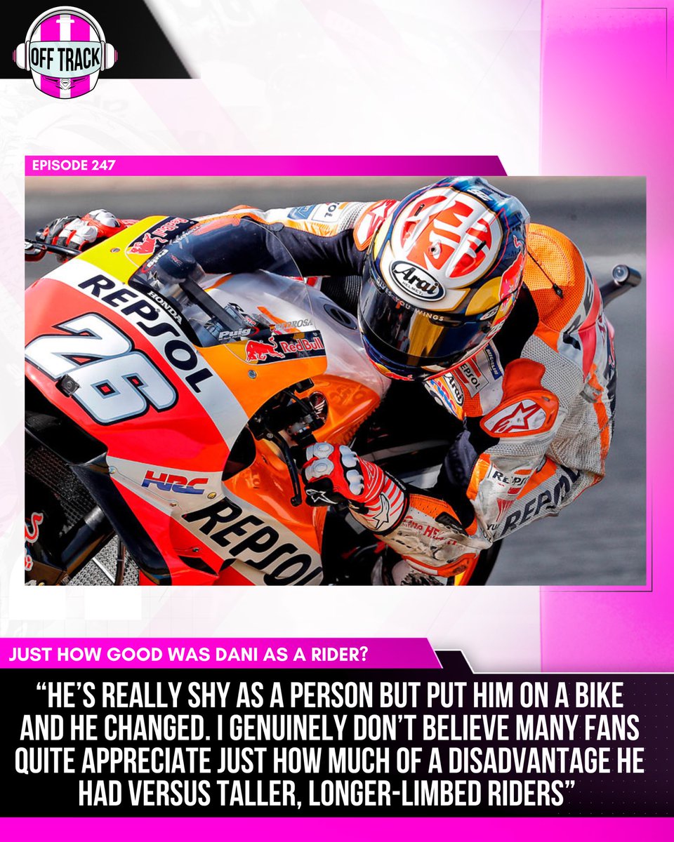 _offtrack_'s tweet photo. 🚨 New Episode 🚨

This week we’re joined by ex-Repsol Honda and Red Bull KTM mechanic, JONNY EYRE. From broken bikes to pit lane chaos to race wins at the highest level!

Available everywhere NOW!

#MotoGP #OffTrackPodcast #RepsolHonda #RedBullKTM https://t.co/uUPljkSpGo