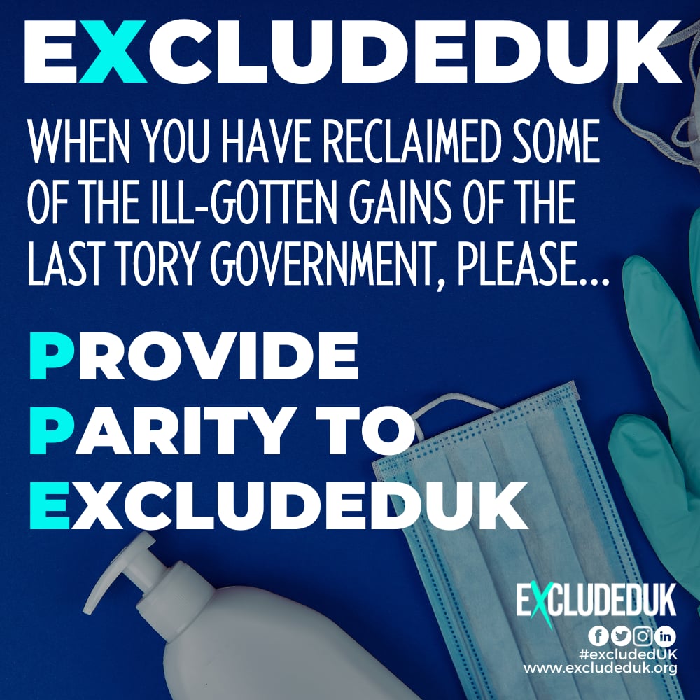 THANK YOU <a href="/GoodLawProject/">Good Law Project</a> FOR THE UPDATE...

...now all we need is for <a href="/RachelReevesMP/">Rachel Reeves</a> to ensure that the Covid Corruption Commissionaire obtains the cash from these charlatans and distributes amongst the 3.8 million UK taxpayers who were cruelly denied parity of Covid-19