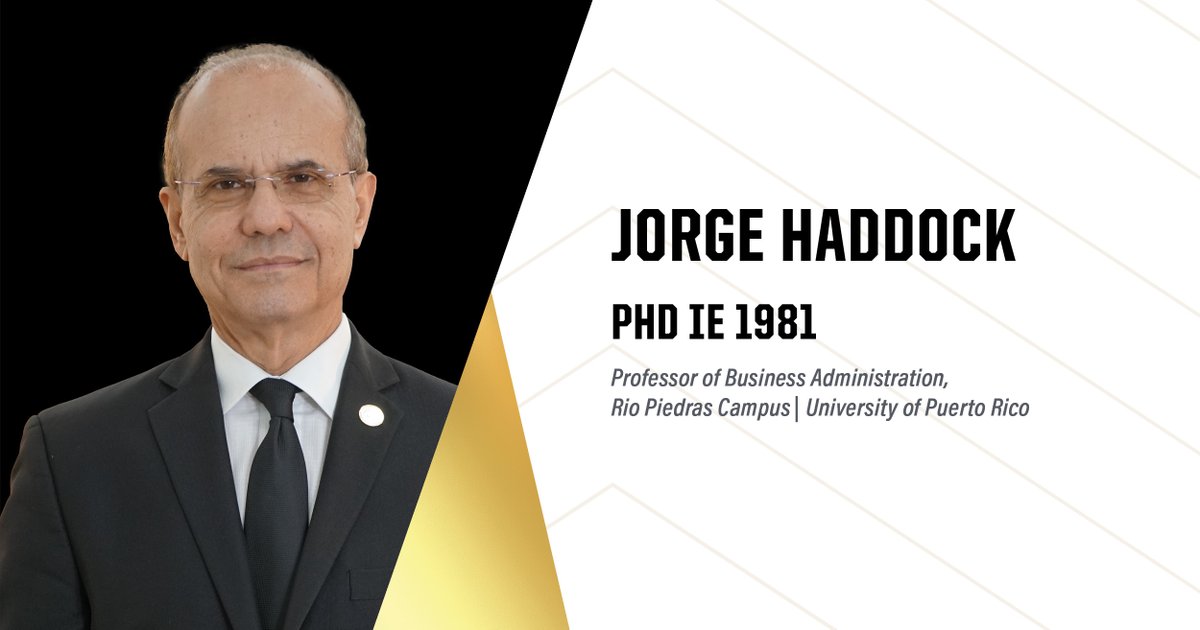 Introducing our 2025 Distinguished Engineering Alumni/Alumnae!

Jorge Haddock (PhD IE '81) is a professor of business administration at the University of Puerto Rico (UPR). He served as the 12th president of UPR, increasing research funding and philanthropic donations, creating a