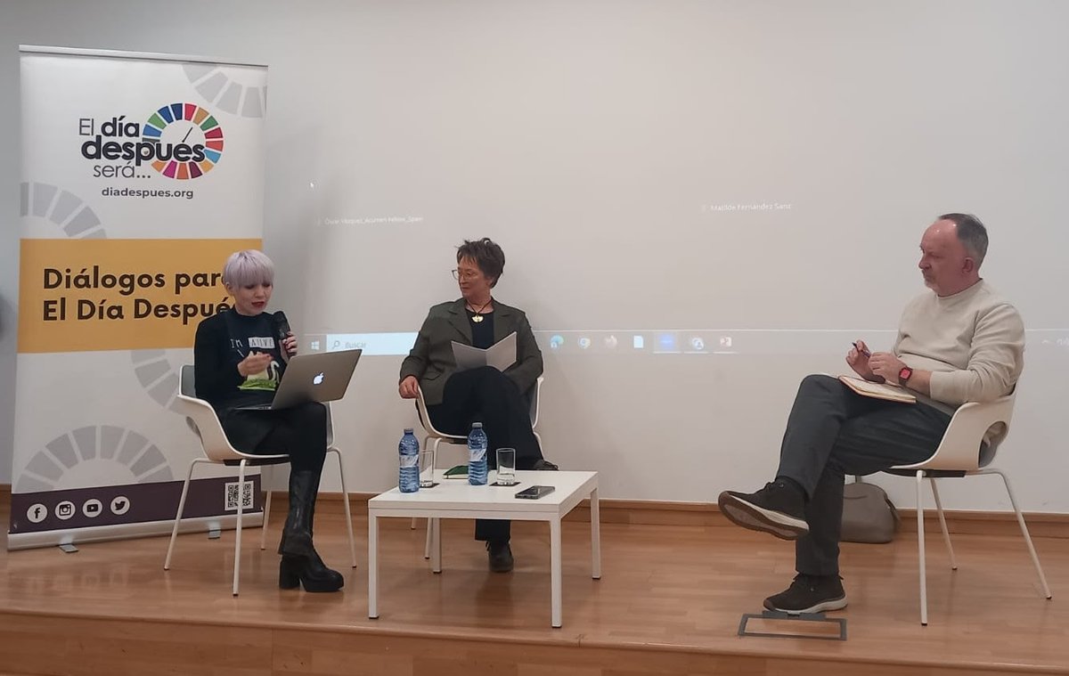 itdUPM (@itdupm) on Twitter photo Tras el primer encuentro con <a href="/RemediosZafra/">Remedios Zafra</a> y <a href="/AstridW_CSIC/">Astrid Wagner</a> en febrero, ya hay fecha para seguir la conversación sobre diálogo y verdad en <a href="/diadespues_org/">El Día Después</a>.
🗓️ Martes, 22/04, 18h
📍en <a href="/industrialesupm/">Escuela Industriales</a> Aula C (y online)
👉 Inscripciones ➡ docs.google.com/forms/d/e/1FAI… Tras el primer encuentro con <a href="/RemediosZafra/">Remedios Zafra</a> y <a href="/AstridW_CSIC/">Astrid Wagner</a> en febrero, ya hay fecha para seguir la conversación sobre diálogo y verdad en <a href="/diadespues_org/">El Día Después</a>.
🗓️ Martes, 22/04, 18h
📍en <a href="/industrialesupm/">Escuela Industriales</a> Aula C (y online)
👉 Inscripciones ➡ docs.google.com/forms/d/e/1FAI…