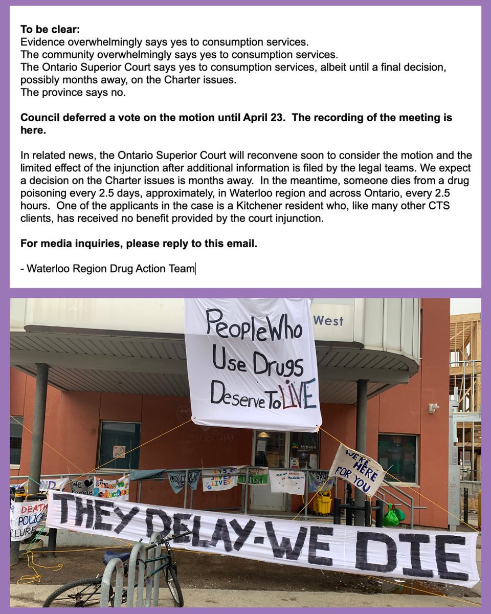 Government vs. Government. Bedtime for democracy.

Fear of a hostile, vindictive, and petty #ONgov stalls regional letter about #CTS, statutory compliance, and the rule of law.