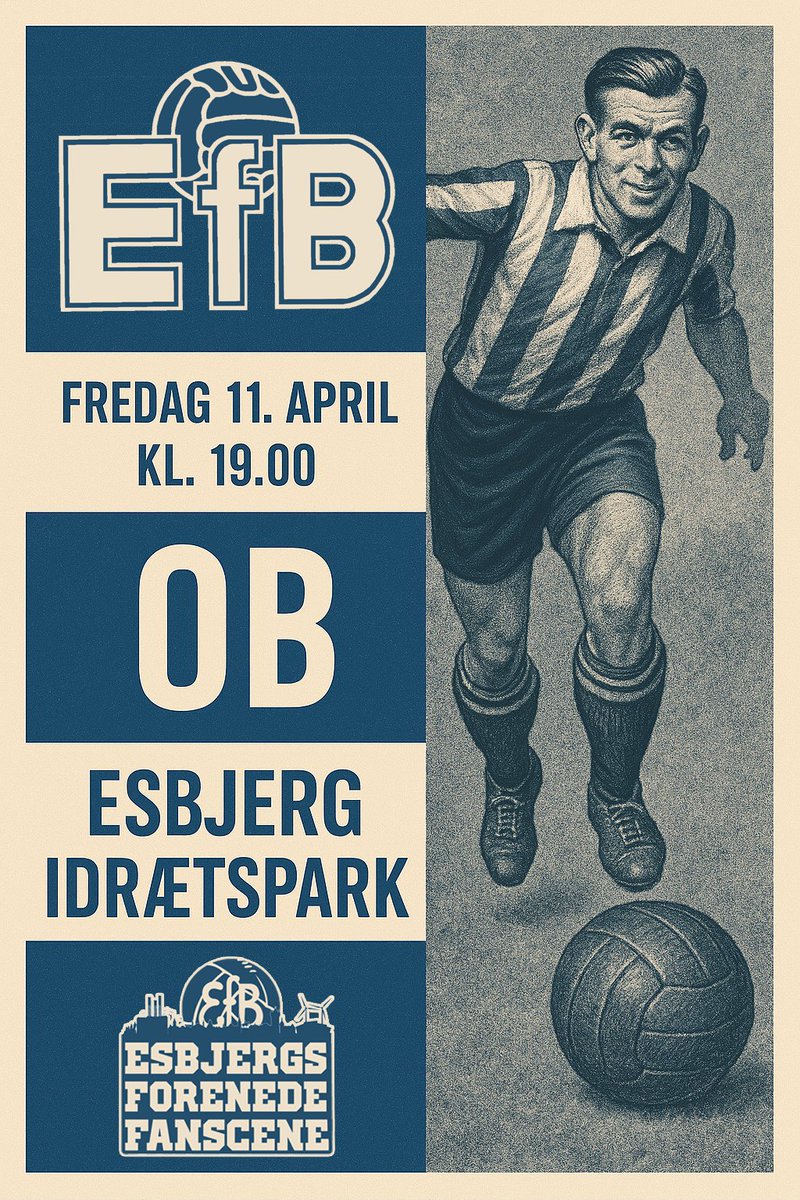 EfbNostalgi's tweet photo. EfB vs.OB, et opgør fyldt med traditioner og historier. En dejlig hyldest fra Esbjergs forenede Fanscene! 🙌 #EfB #EsbjergfB #EfBOB #1924 #EfB1924 https://t.co/oQUX3dguGJ