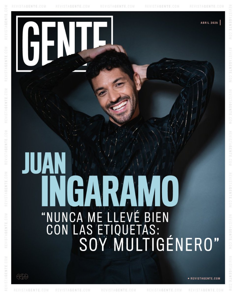 🎤 Juan Ingaramo, la nueva tapa de GENTE: revistagente.com/intimos/juan-i…