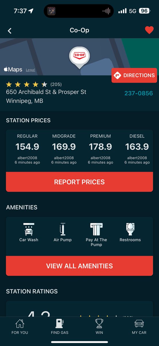 I dunno who you are Albert2008, but what’s the point of lying about gas prices?