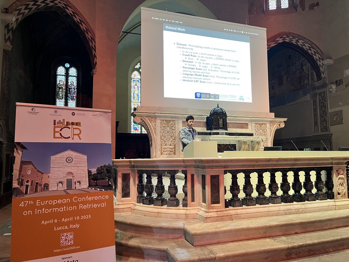 “From facts and fairness to adversaries” and “CLEF &amp; Repro 2” sessions now at #ECIR225