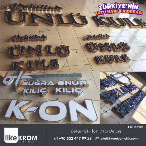 IlkeSign's tweet photo. Kutu Harf Fabrikası
Hızlı | Kaliteli| Güvenilir 
Detaylı Bilgi İçin
0532 447 99 29 | bilgi@ilkereklamcilik.com
Anlık Fiyat Bilgisi İçin Lütfen Aşağıda Bulunan WhatsApp İletişim Linkine Tıklayınız https://t.co/YEPUR8G2Bg