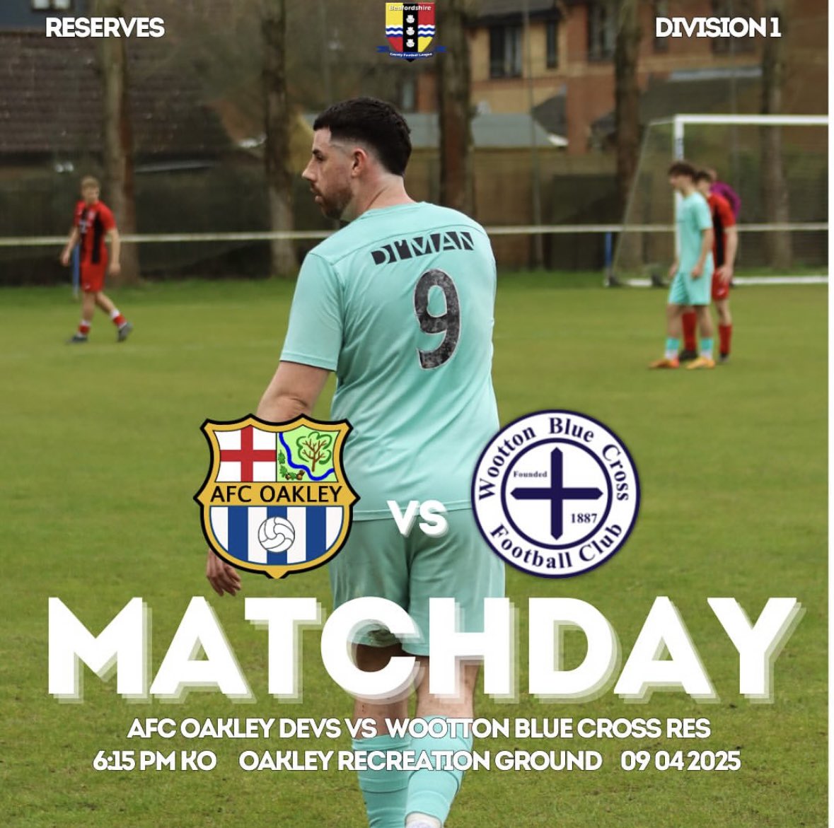 Wootton Blue Cross FC (@bluewoottonmens) on Twitter photo ๐ช๐ผ | Midweek Matchday!
Both our 1st Team & Ressies are on their league travels tonight looking for them all important 3pts!
โฝ๏ธ | 1st vs <a href="/QPCrescentsFC/">Queens Park Crescents FC</a>
๐๏ธ | Allen Park, MK40 4LY
โฝ๏ธ | Res vs <a href="/afcoakleyfc/">AFC Oakley</a> Dev
๐๏ธ | Oakley Rec, MK43 7RJ
๐ก | Both 6:15pm KO
Up the Blue Cross! ๐ตโ๏ธ ๐ช๐ผ | Midweek Matchday!
Both our 1st Team & Ressies are on their league travels tonight looking for them all important 3pts!
โฝ๏ธ | 1st vs <a href="/QPCrescentsFC/">Queens Park Crescents FC</a>
๐๏ธ | Allen Park, MK40 4LY
โฝ๏ธ | Res vs <a href="/afcoakleyfc/">AFC Oakley</a> Dev
๐๏ธ | Oakley Rec, MK43 7RJ
๐ก | Both 6:15pm KO
Up the Blue Cross! ๐ตโ๏ธ