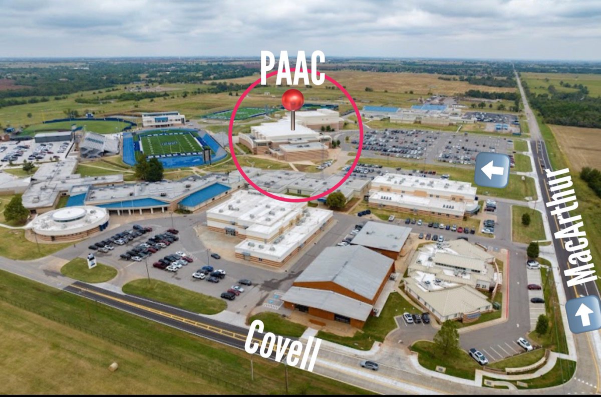 FCA with Wyatt Hendrickson TONIGHT!

7PM at Deer Creek High School (PAAC) 20795 N MacArthur Blvd, Edmond, OK 73012