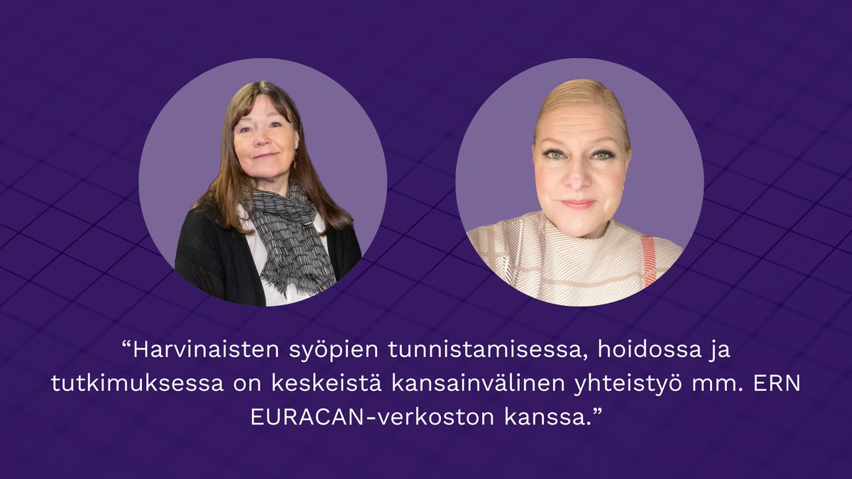 Kansallinen syöpäkeskus FICAN (@fican_finland) on Twitter photo Harvinaisten syöpien ESMO Sarcoma and Rare Cancers -kongressi pidettiin Luganossa maaliskuussa. Lue blogista kongressin kuulumisia ja harvinaisten syöpien ajankohtaisia teemoja: fican.fi/kuulumisia-har… #HarvinaisetSyövät #RareCancers
<a href="/FicanSouth/">FICAN_South</a> <a href="/Pirha_fi/">Pirkanmaan hyvinvointialue</a> <a href="/ERN_EURACAN/">EURACAN</a> Harvinaisten syöpien ESMO Sarcoma and Rare Cancers -kongressi pidettiin Luganossa maaliskuussa. Lue blogista kongressin kuulumisia ja harvinaisten syöpien ajankohtaisia teemoja: fican.fi/kuulumisia-har… #HarvinaisetSyövät #RareCancers
<a href="/FicanSouth/">FICAN_South</a> <a href="/Pirha_fi/">Pirkanmaan hyvinvointialue</a> <a href="/ERN_EURACAN/">EURACAN</a>