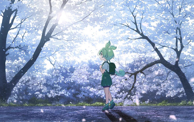桜のトンネルなのだ、みなさんの街の川路もきっと満開なのだ(あすは雨かもなのだ、間に合ったのだ) 