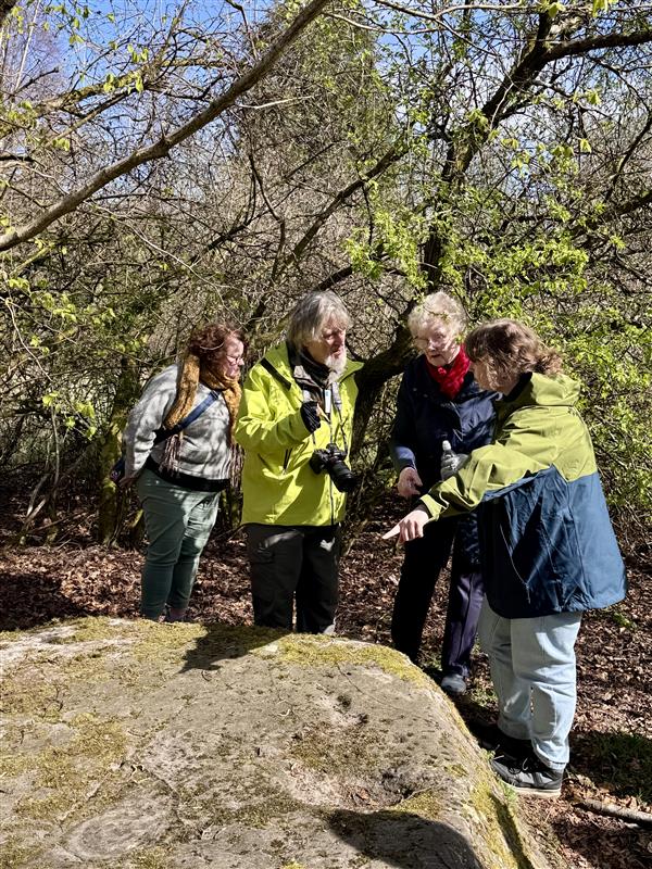 We had a wonderful day in Faifley on Saturday at our first <a href="/RoyalSocEd/">Royal Society of Edinburgh</a> funded Rock Art Workshop, where we discussed the future of Rock Art research and explored local evidence in the <a href="/ClydeValley_ARF/">CVARF</a> area.

Looking forward to the next two workshops in Kirkcudbright and Culloden!
