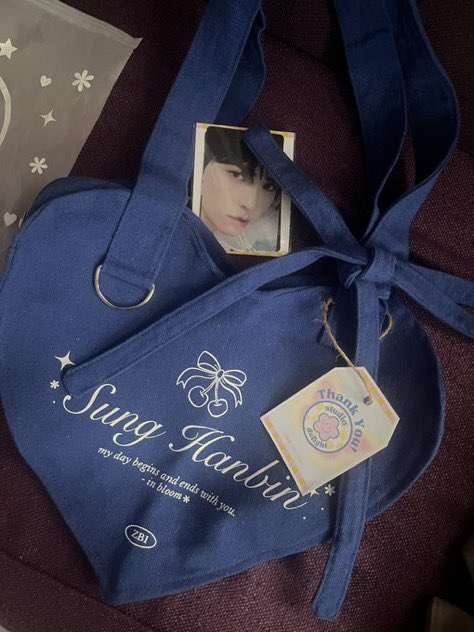 allkimdan_'s tweet photo. wts lfb zb1 zerobaseone sung hanbin heart totebag 

💙 ₱350 payo
💙 jnt/lalamove/meetup vito cruz station

t. zb1 blue paradise yura yura haobin allindan doctor doctor repo zhang hao https://t.co/d3iB77LoKf