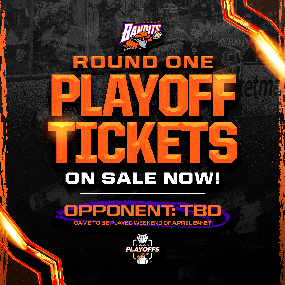 PLAYOFFS ARE COMING TO BANDITLAND! 🗣️

First round playoff tickets are on sale now: bit.ly/4cmEOxW