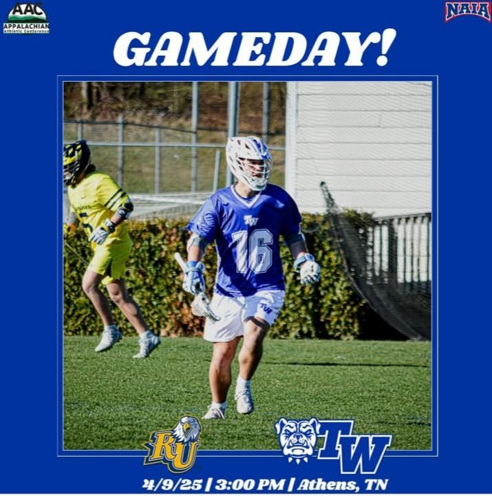 Big challenge for our last home game. Taking on #2 in the nation  Reinhardt.  #LaxDawgs #TWUstrong #TWUlax #PunchUp