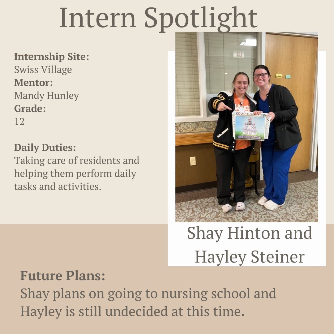 Mosersclassroom's tweet photo. Weekly Intern Spotlight https://t.co/GwNYm5aBhv