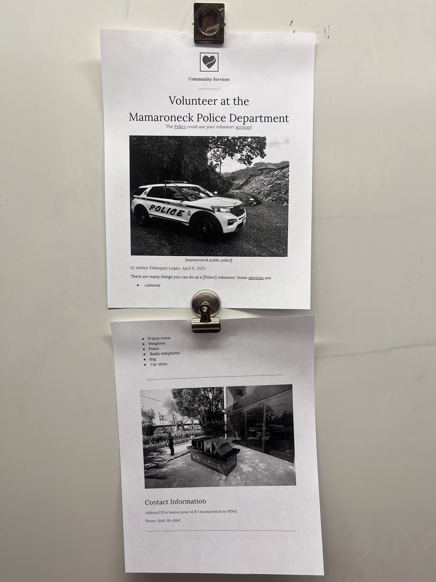 MsGallery723's tweet photo. Newcomers designed newsletters highlighting various local community services—then explored the classroom to gather info on everything their new community has to offer! https://t.co/t75mXNoTOm