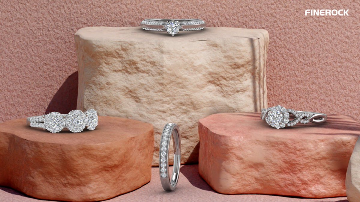 FinerockJewelry's tweet photo. Which engagement ring style do you love more? ❤️💎 Let us know in the comments!⬇️ 
🔘 Classic Solitaire 
🔘 Halo Design 
🔘 Vintage-Inspired 
🔘 Three-Stone Ring 

#EngagementRing #WeddingSeason #FinerockJewelry #NaturalDiamonds #LoveRings #Couples #Commitment https://t.co/08RhvyukRg