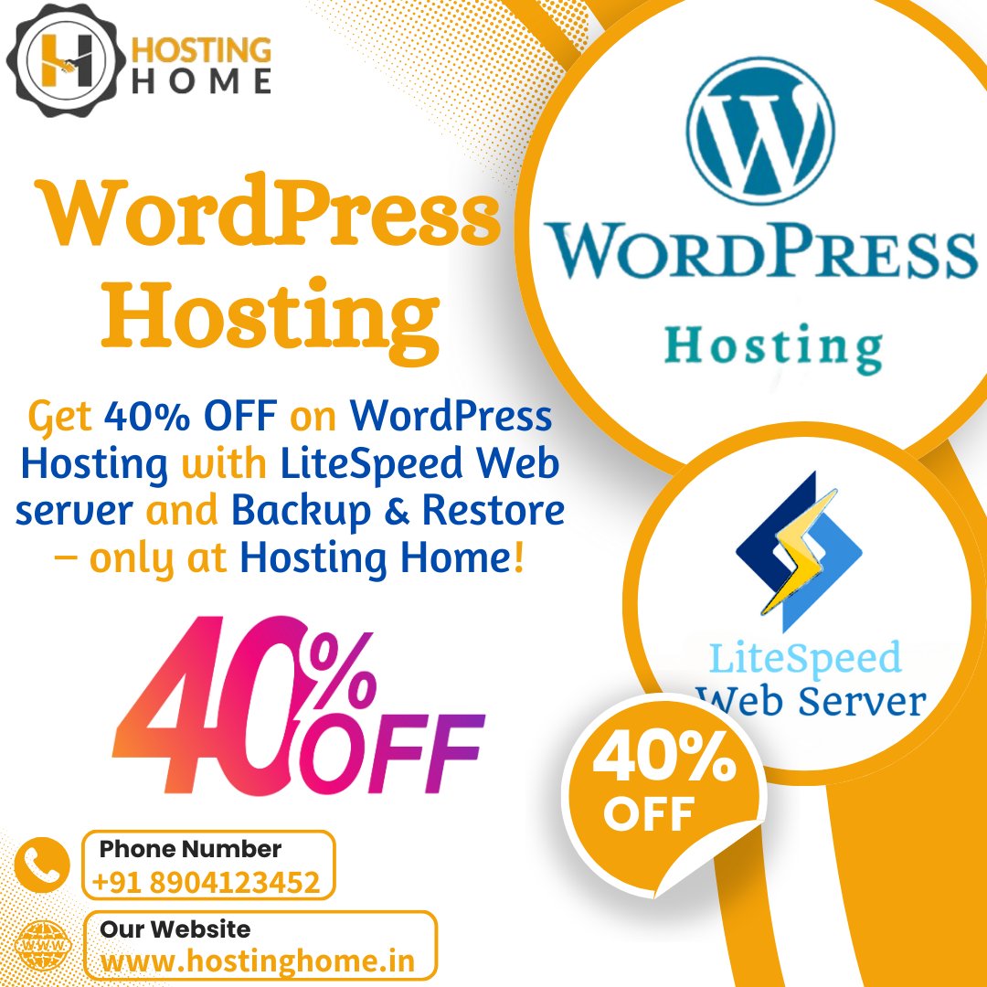 Hostinghome1's tweet image. WordPress Hosting at Hosting Home starts at just ₹55 – only at Hosting Home!
visit us
hostinghome.in/wordpress-host…
contact us
+91-8904123452
#wordpresshosting #wordpresshostingservices #wordpresshostingplatform #wordpresshostingplan #wordpresshostingindia #wordpresshostingproviders