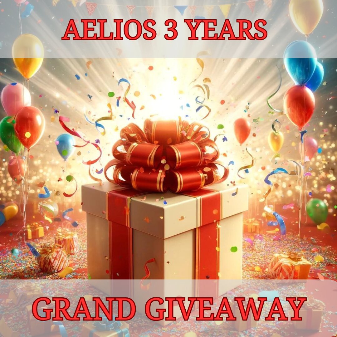 🥳Aelios Birthday #Giveaway 🥳
💰350usdt

1⃣ Follow <a href="/AeliosTrading/">Aelios Trading - All a₿out Markets</a>  + <a href="/_antonopoulos/">Yiannis Antonopoulos 🏛</a>
2⃣ Like &amp; Retweet
3⃣ Register a Weex Account with this link (no need if you have already a Weex account with Aelios)👇
bit.ly/weex_aelios
4⃣ Comment your Weex UID &amp; Tag a friend

🥇1st Place