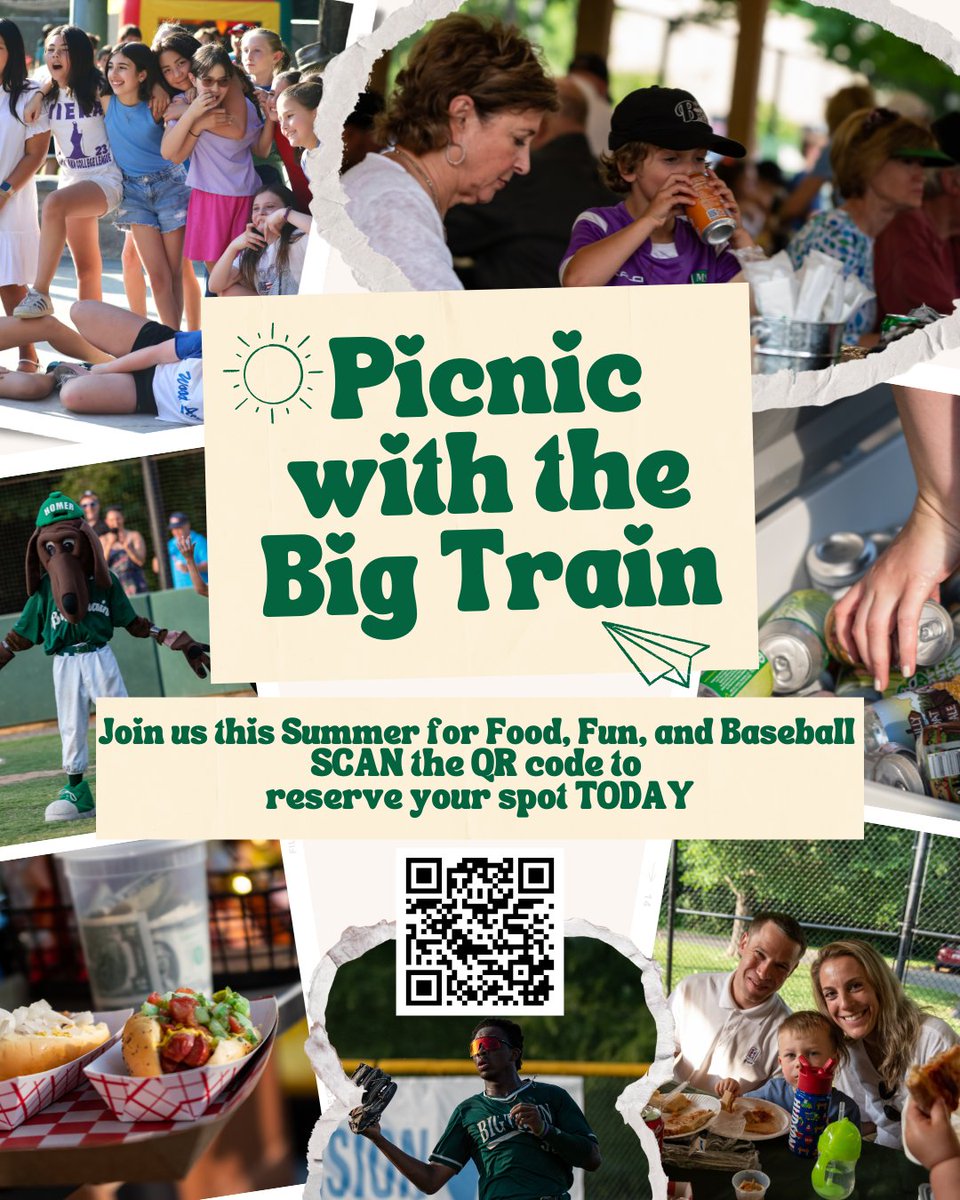 There's no better party than a Big Train Picnic Party! Host a Big Train Picnic Party this summer. Enjoy fun, entertainment, good food, and great community. 
Learn more at bigtrain.org/picnics