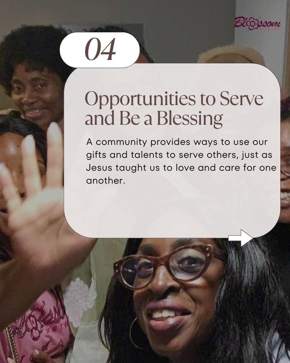 BlossomNetwork1's tweet photo. Christianity was never meant to be a solo journey. God designed us to grow, learn, and stand firm together. A Christian community provides strength, encouragement, and accountability in our faith walk.

When we surround ourselves with believers, we sharpen one another, just as iron sharpens iron. In difficult times, we find comfort in the prayers and support of those who stand with us.

Accountability keeps us spiritually grounded, preventing us from drifting away.
A strong Christian community also creates opportunities to serve, love, and grow in our calling.

It deepens our prayer life, strengthens our faith, and reminds us that we are never alone. Jesus Himself emphasised the power of gathering in His name, for where two or three are gathered, He is there.

No one thrives in isolation. We need one another to keep the fire of faith burning, to encourage and be encouraged, and to press on in our spiritual journey. 

Find a community that lifts you, challenges you, and help you grow in Christ!

#christiancommunity #faithfamily #strengthintogetherness #ironsharpensiron #walkinfaith
#powerofprayer #rootedinchrist #bodyofchrist #encourageoneanother #growinfaith