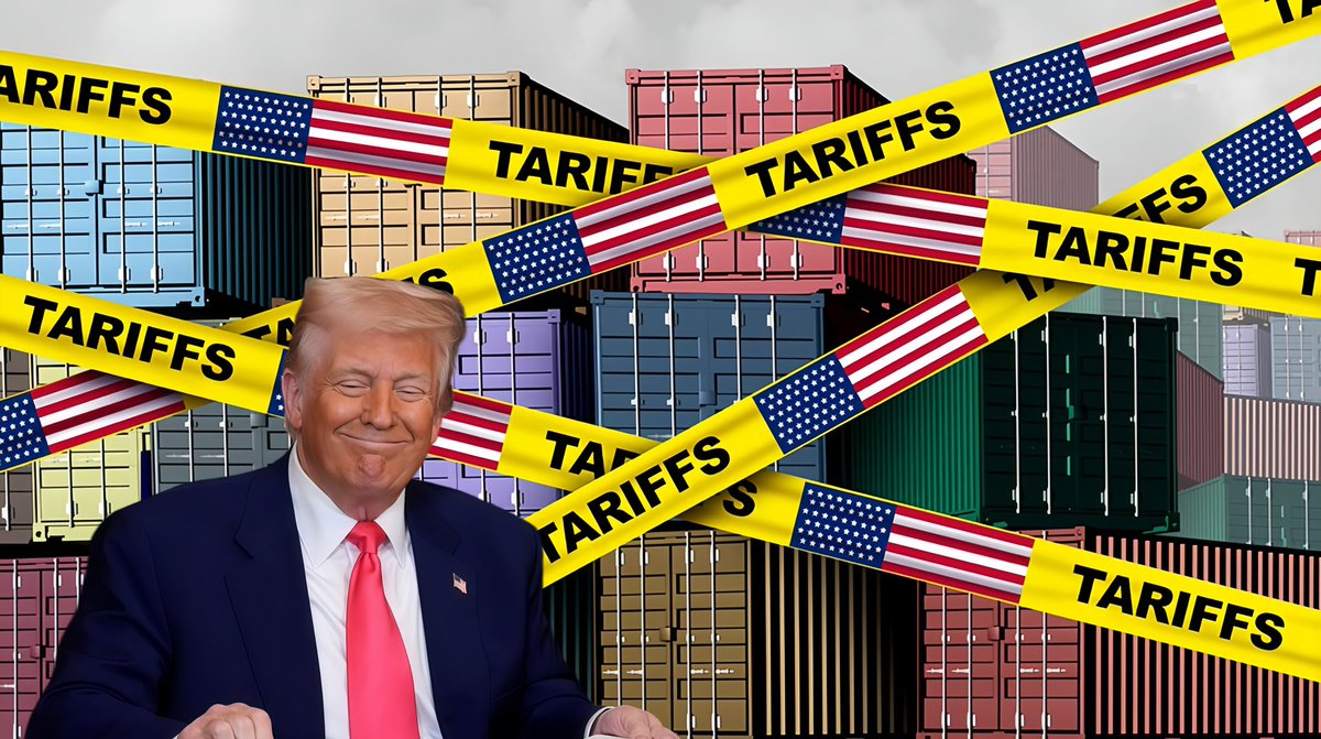 TheOpenGame's tweet photo. ⚠️ Markets in Mayhem: A Tariff Shockwave Unfolds 🌍🔥

Trump’s “universal tariffs” proposal has set off a global alarm. No exemptions — just a bold move that could reshape global trade overnight. 🛃📉

🔻 U.S. stock markets reacted with fear
🔻 Asian and European indexes followed suit
🔻 Crypto markets saw sharp drops, led by BTC and ETH
🔻 Risk appetite dried up, stablecoins surged in volume

For crypto, it’s a paradox:
📉 Macro fear hits prices
💎 Yet the case for decentralization grows stronger than ever

Investors now face a cruel dilemma:
➡️ Have we hit a bottom and are coiling for a historic bull run?
➡️ Or is the world sliding into a synchronized recession, led by U.S. contraction? 🌀📉

📌 What to watch:

1. Fed’s response to slowing growth

2. Treasury yields and USD strength

3. Crypto decoupling from TradFi trends

4. Capital flight into on-chain safe havens (BTC, stablecoins)

🧠 In chaos lies opportunity.
🛡 In uncertainty, decentralization is our only compass.

👉 Prepare for volatility. Position for resilience.
The next chapter is not just about markets — it’s about survival in a shifting world order. 🌐⏳

#TOG #PlayToEarn #GameFi #CryptoCommunity #Airdrop #Web3 #P2E #Crypto #BlockchainGaming #CryptoGaming #DeFi