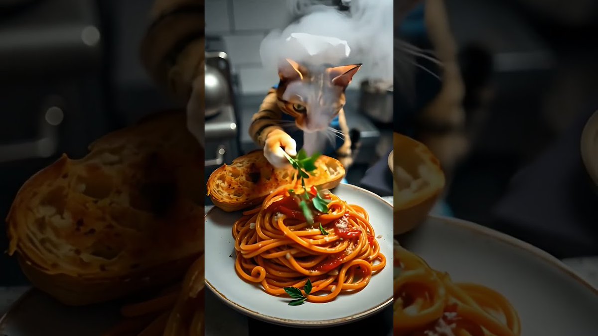 MeowMoeDotCom's tweet image. Bengal Cat Chef Ravi&apos;s Spaghetti Recipe
 
meowmoe.com/173502/
 
#CatChef #CookingWithPets #EasyDinner #FoodHacks #FoodieShorts
