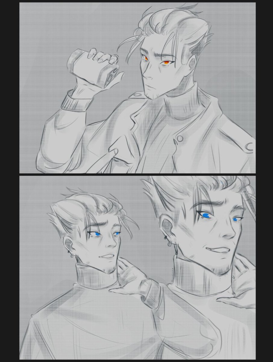 prostetsk's tweet photo. Они такие чисто 🤨😏
#drawing
#digitalart
#art
#OC
#ролка
[Михаэль и ???] https://t.co/YfuGb3z2Ik