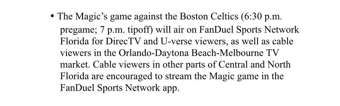 Orlando Magic PR tweet media