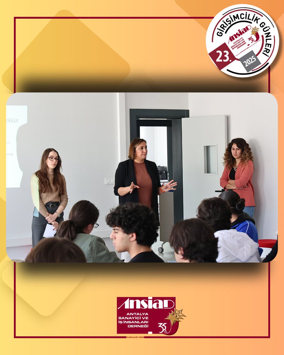ANSİAD Girişimcilik (@ansiadgirisim) on Twitter photo "Bİ'Düşünsen Bulursun Citta Slow Fikir Maratonu"n da Antalya Büyükşehir Belediyesi Gençlik Hizmetleri Şube Müdürü Hayat Ekici Gürkan açılış konuşmasını gerçekleştirdi.
<a href="/habitatdernegi/">Habitat Derneği</a> @antalyabb #ansiad #habitatderneği #fikirmaratonu #cittaslow "Bİ'Düşünsen Bulursun Citta Slow Fikir Maratonu"n da Antalya Büyükşehir Belediyesi Gençlik Hizmetleri Şube Müdürü Hayat Ekici Gürkan açılış konuşmasını gerçekleştirdi.
<a href="/habitatdernegi/">Habitat Derneği</a> @antalyabb #ansiad #habitatderneği #fikirmaratonu #cittaslow