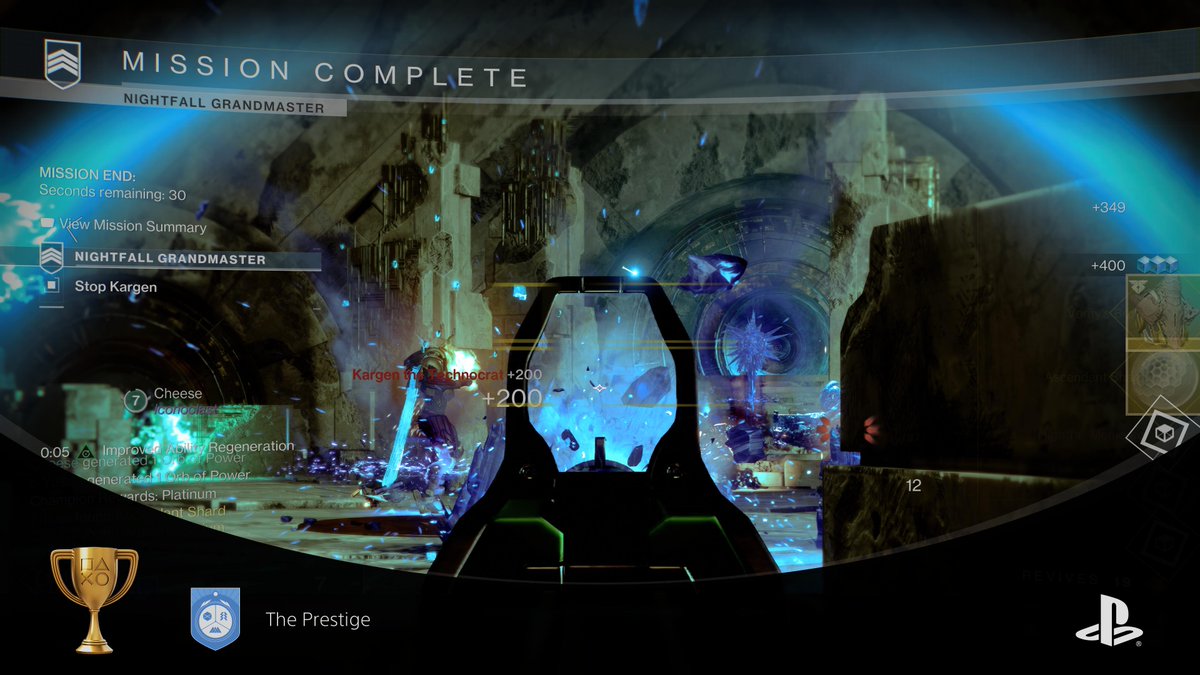 EukariZero's tweet photo. My first Grandmaster NF 🙃

#Destiny2 #TheFinalShape #EpisodeHeresy https://t.co/e3pVza5xQq