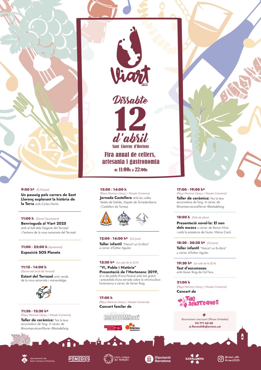 Aquest cap de setmana us esperem al Viart. Una jornada plena d'activitats i propostes per tota la família