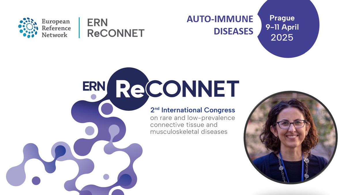 ✅ Amazing opportunity to hear Marta Mosca officially open the 2nd @ERN_ReCONNET congress during which we will fast-forward ⏩ the care of patients with rare connective tissue &amp; Musculoskeletal diseases 👍 🇪🇺