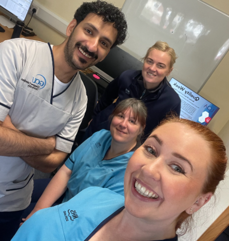 NHSLanarkshirePodiatry (@nhslanpodiatry) on Twitter photo This is Fahad from <a href="/GCUPodiatry/">GCU Podiatry</a> a 4th yr student on placement within the North West Unit who says:
"It was a pleasure working with you & the team over the past 6wks. A great experience & I truly appreciated the opportunity to learn & collaborate with everyone."
#Podiatry #ahp This is Fahad from <a href="/GCUPodiatry/">GCU Podiatry</a> a 4th yr student on placement within the North West Unit who says:
"It was a pleasure working with you & the team over the past 6wks. A great experience & I truly appreciated the opportunity to learn & collaborate with everyone."
#Podiatry #ahp