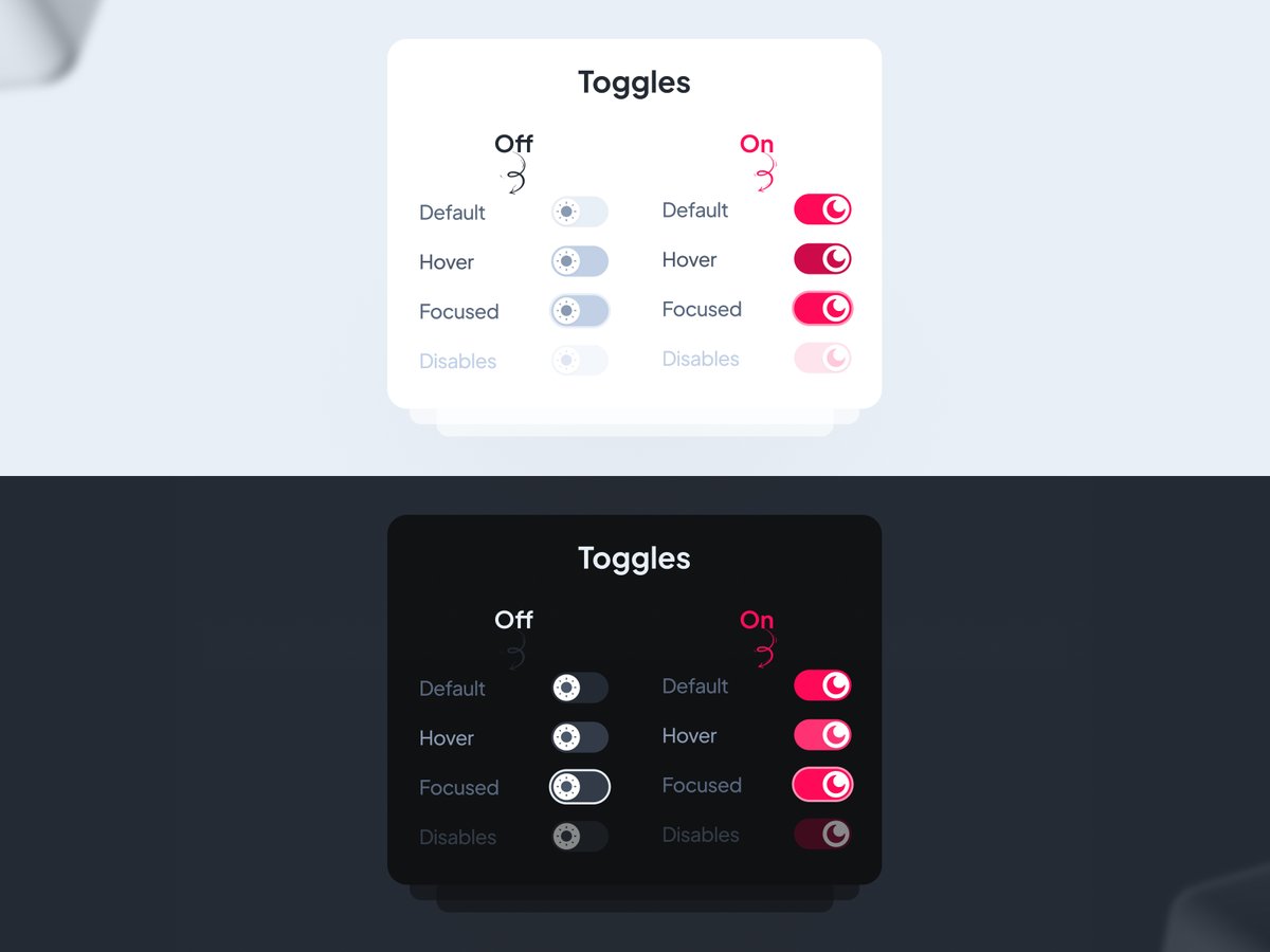 UnifiedUI's tweet image. UnifiedUI – Toggle Component
Have a look at → unifiedui.com