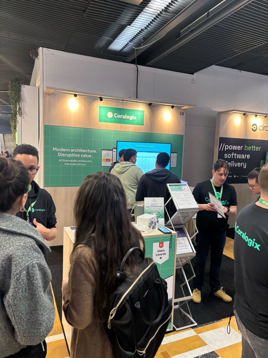 Coralogix (@coralogix) on Twitter photo We've enjoyed discussing AI #observability, cloud technology, and organizations' opportunities to transform their business with <a href="/AWS_Partners/">AWS Partner Network</a> and #Coralogix at #AWSSummit Paris.
Connect with us at Booth S8 (Level 1 near the Innovation Corner) before the summit concludes! We've enjoyed discussing AI #observability, cloud technology, and organizations' opportunities to transform their business with <a href="/AWS_Partners/">AWS Partner Network</a> and #Coralogix at #AWSSummit Paris.
Connect with us at Booth S8 (Level 1 near the Innovation Corner) before the summit concludes!