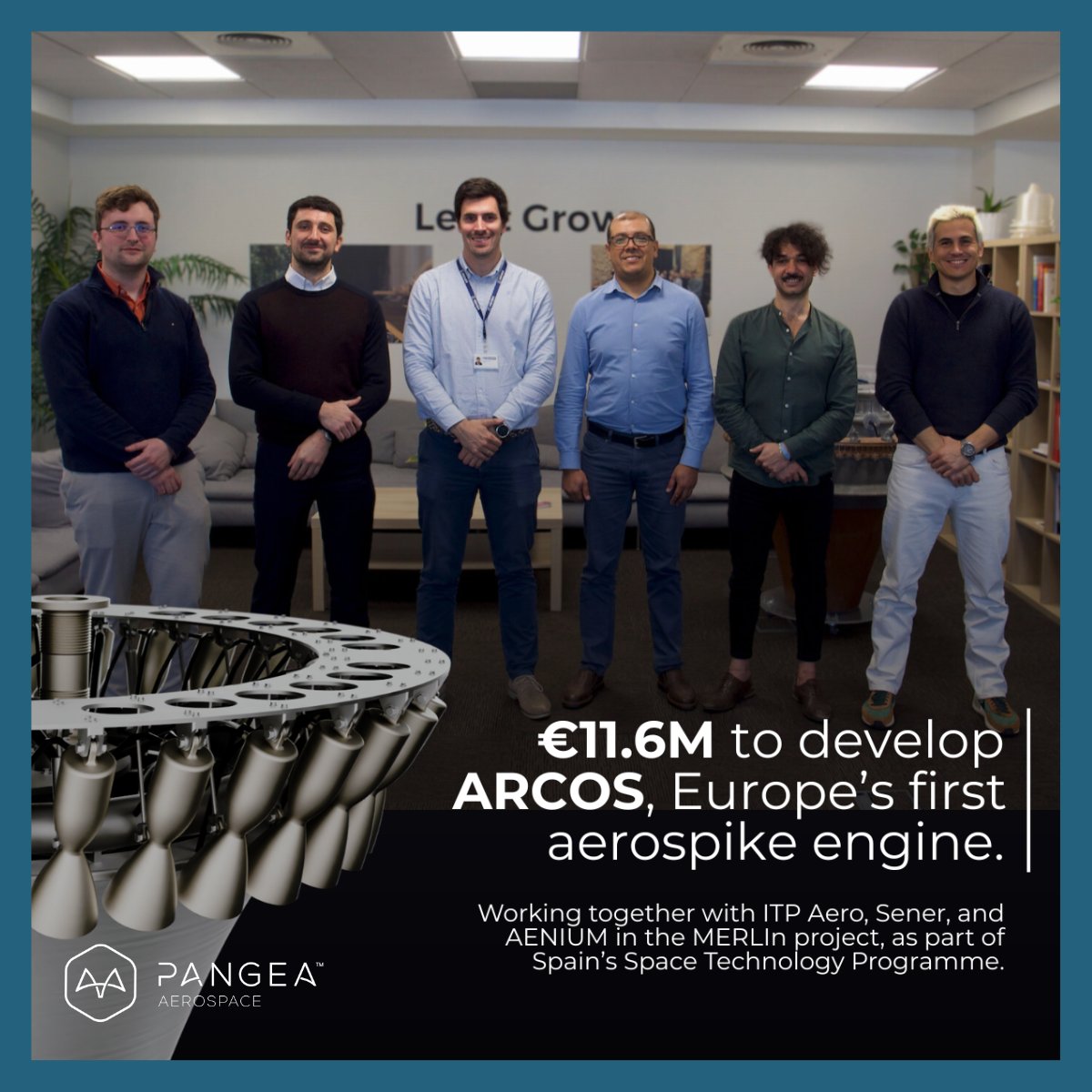 €11.6M project awarded by the Spanish Space Technology Programme to fully develop #ARCOS — a major step forward in the future of space #propulsion.
 
The MERLIn project (Efficient and Reusable Engine for International Launchers) will enable the full development of ARCOS, the