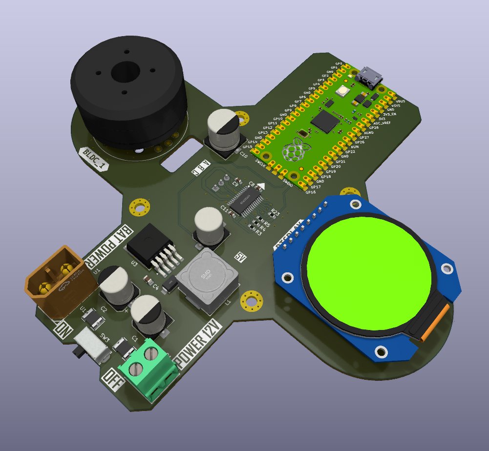 kokensha_tech's tweet photo. Is this a good design or not?
#RaspberryPiPico #rp2040 #kicad #bldc #simplefoc https://t.co/IwEtfWGdtE