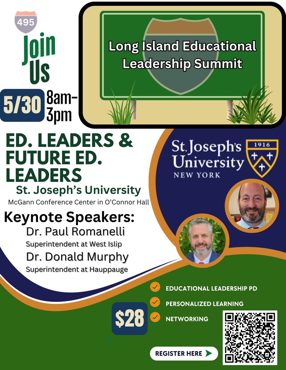 RWottawa's tweet photo. Registration is open for an awesome day of learning with keynotes @RomanelliPaul  and @dmurph88 at St Joseph’s University! #LIELS 
Register here:
https://t.co/Pf07xQU4sZ https://t.co/iwQfDEJ7Av