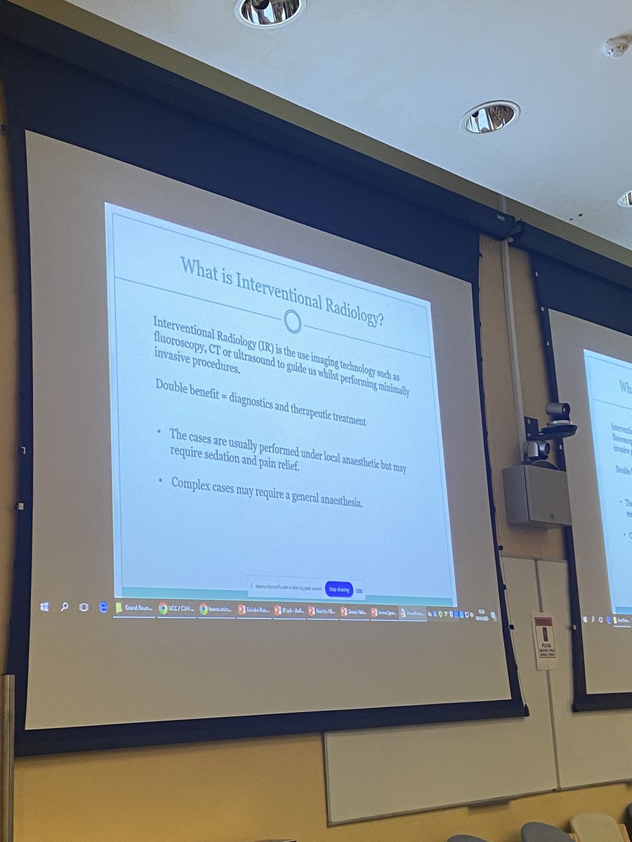 cuh_hscp's tweet image. Up next we have Aoife O’Donovan from Radiology, discussing the role of Interventional Radiology 🩻
@CUH_Cork @WeHSCPs
#HSCPDay2025 #Radiology