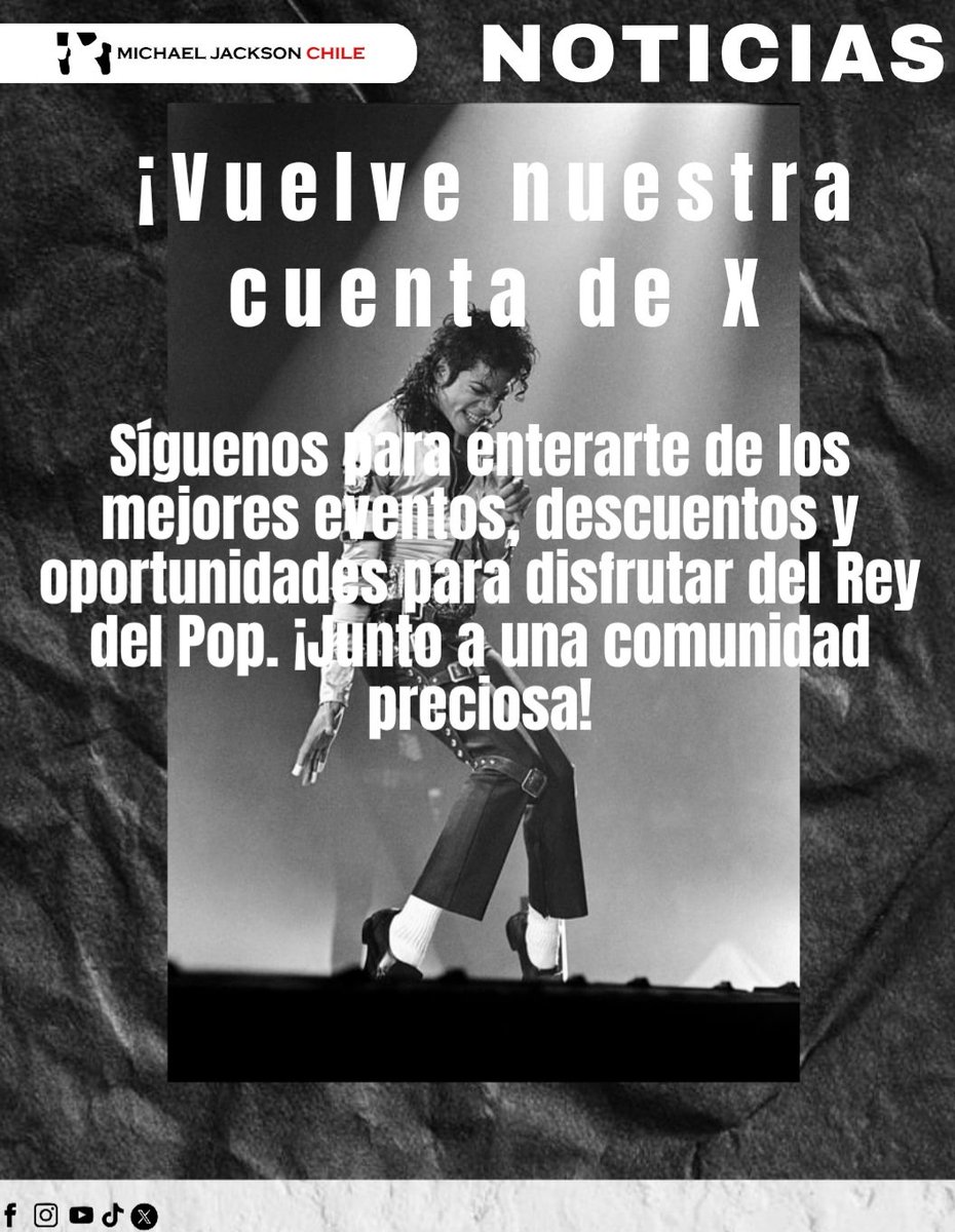 Michael Jackson Chile (@MJChile_org) / Posts / X