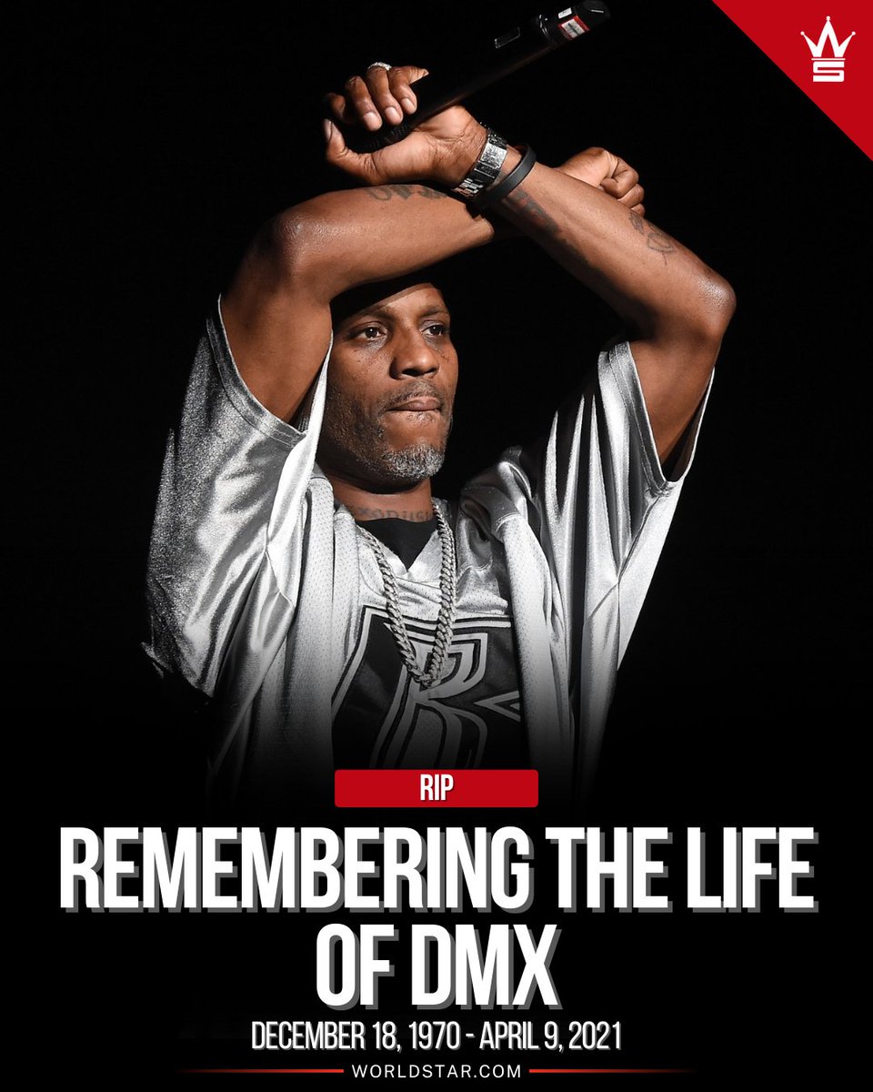 WORLDSTAR's tweet photo. Remembering the life and legacy of #DMX (Earl Simmons). Today marks four years since his passing. RIP🕊️♥️ https://t.co/RSoGqQ2K3S